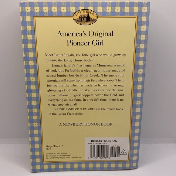 Set of 6 Little House On The Prairie Books Series Laura Ingalls Wilder - Picture 10 of 16